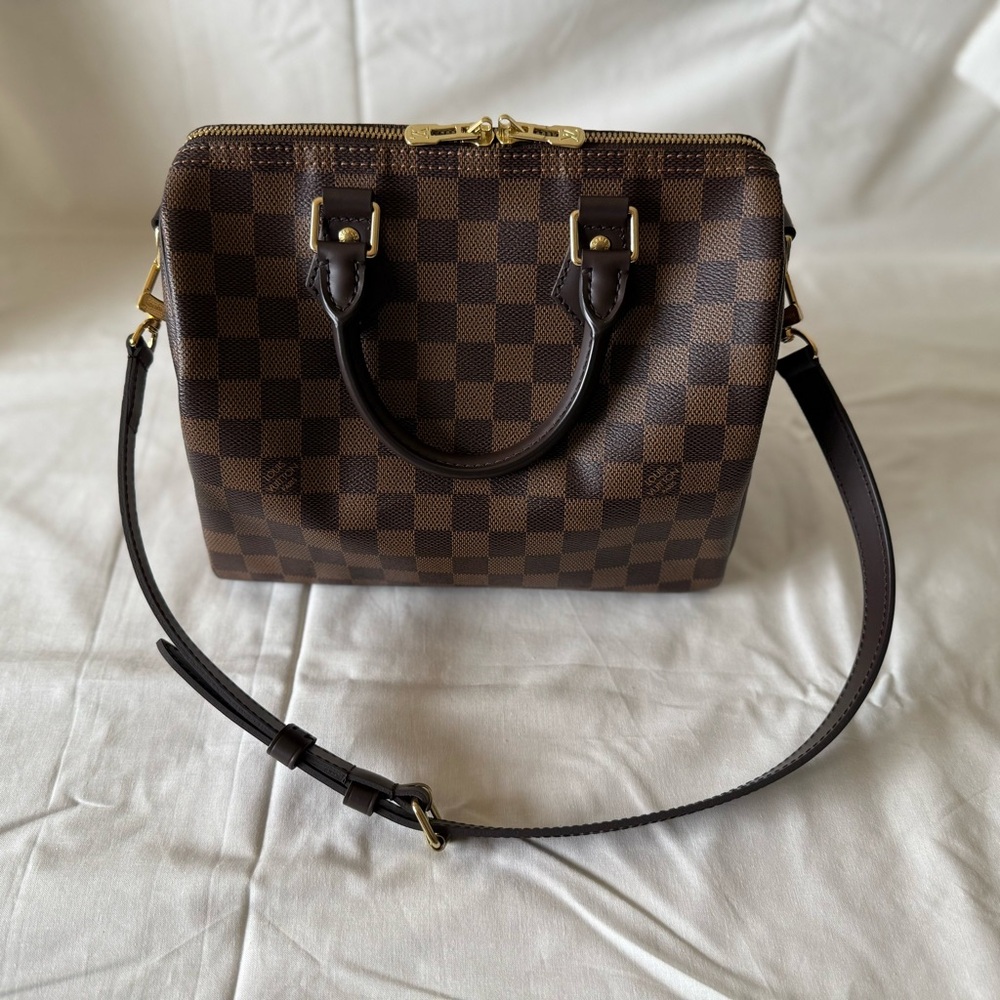 Authentic Louis Vuitton Speedy 25 Bandoulière in Damier Ebene 🤎
